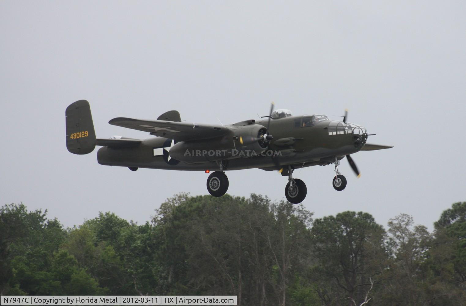 N7947C, 1944 North American B-25J Mitchell Mitchell C/N Not found 44-30129/N7947C, Wild Cargo B-25