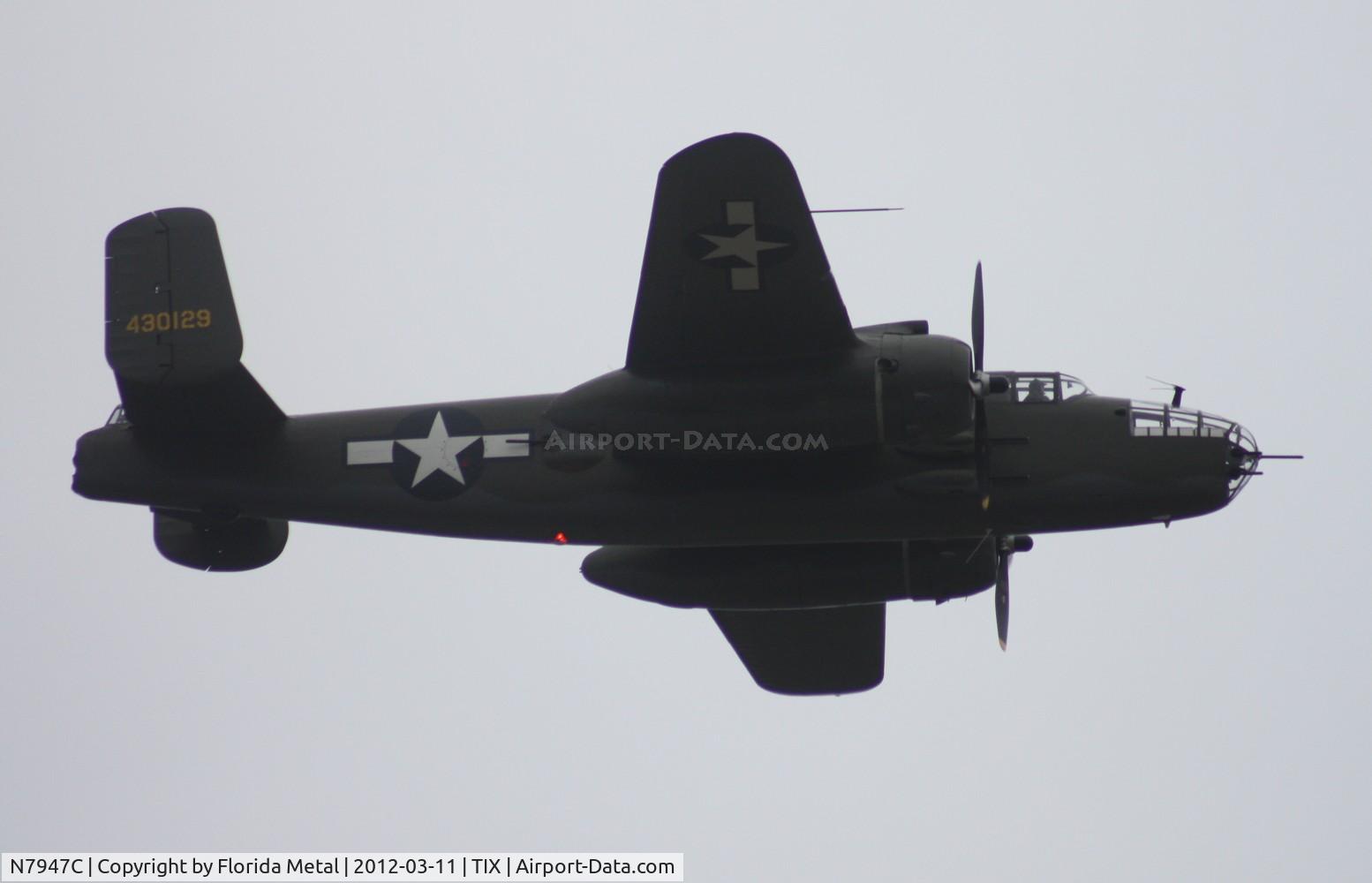 N7947C, 1944 North American B-25J Mitchell Mitchell C/N Not found 44-30129/N7947C, B-25 Wild Cargo