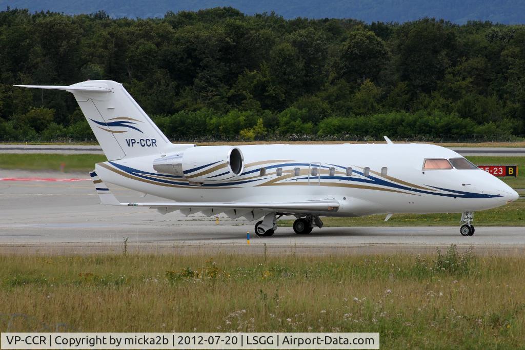 VP-CCR, Canadair Challenger 601-3A (CL-600-2B16) C/N 5079, Taxiing