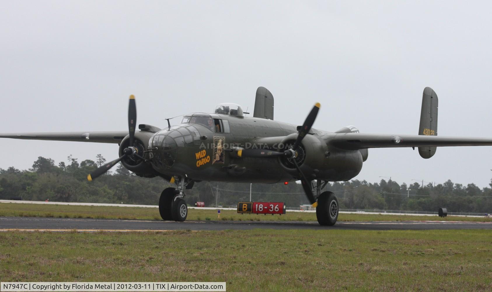 N7947C, 1944 North American B-25J Mitchell Mitchell C/N Not found 44-30129/N7947C, B-25 Wild Cargo