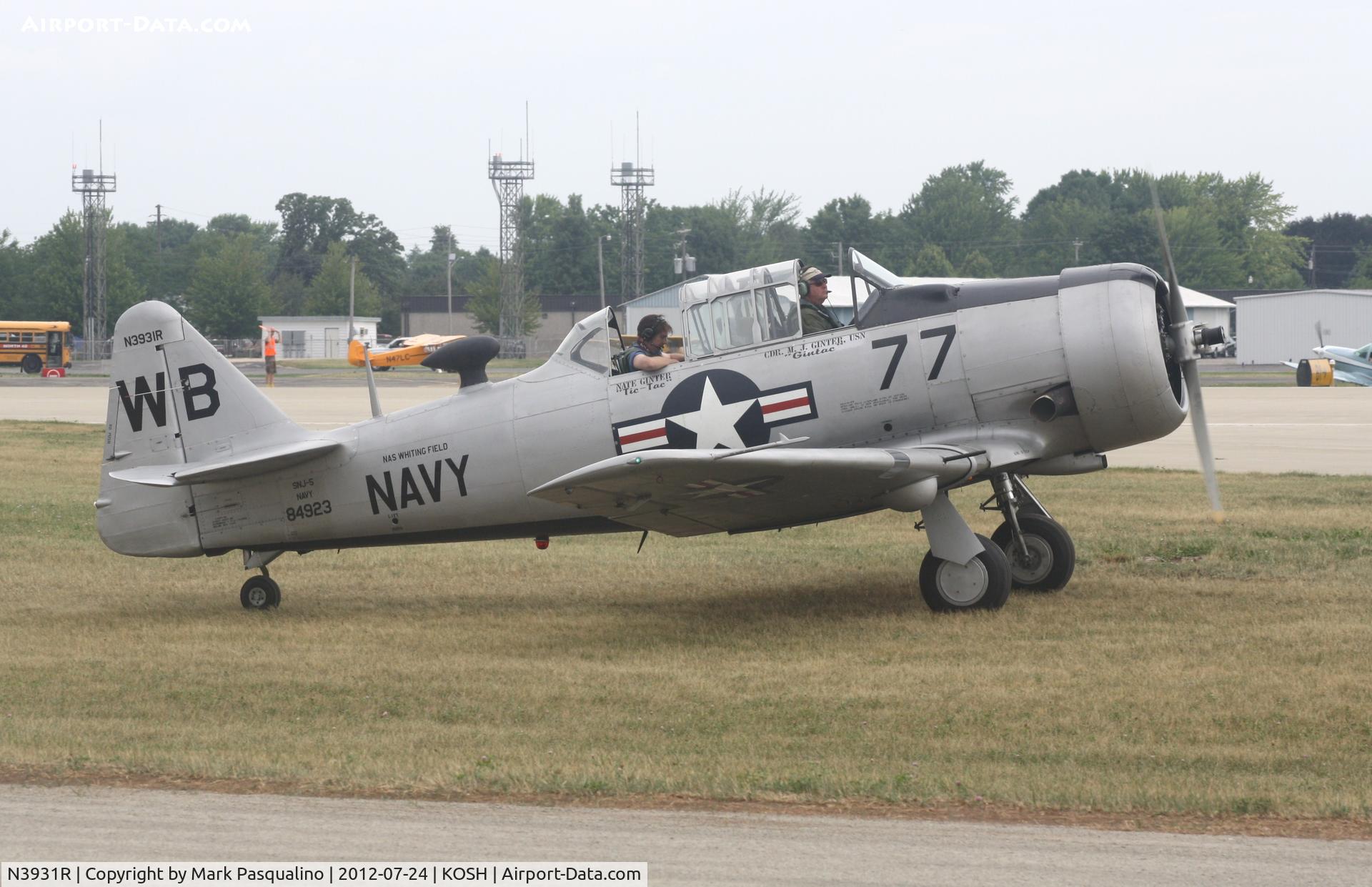 N3931R, North American AT-6B Texan C/N 84-923, North American T-6