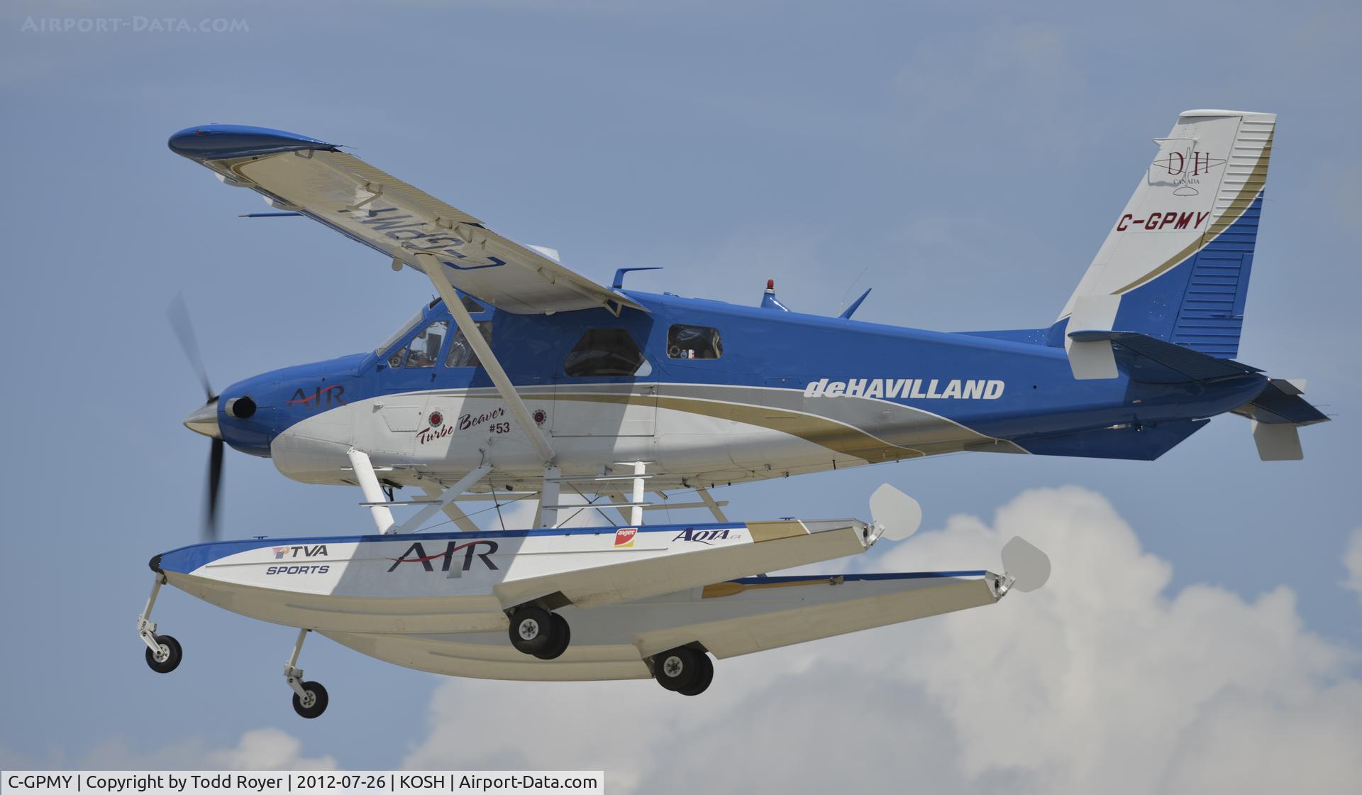 C-GPMY, 1967 De Havilland Canada DHC-2 Turbo Beaver Mk.3 C/N 1685TB53, Airventure 2012