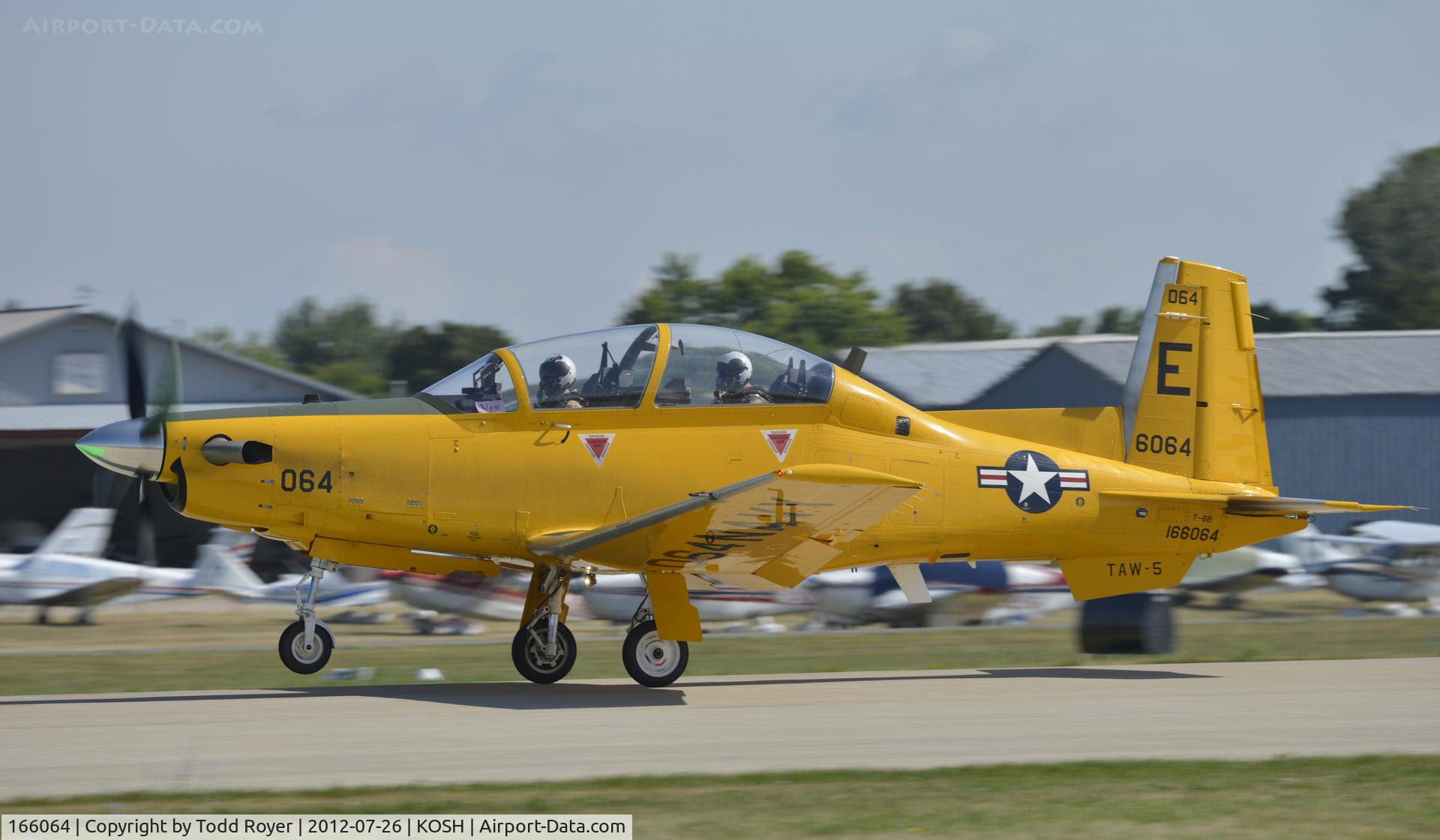 166064, Raytheon T-6B Texan II C/N PN-55, Airventure 2012