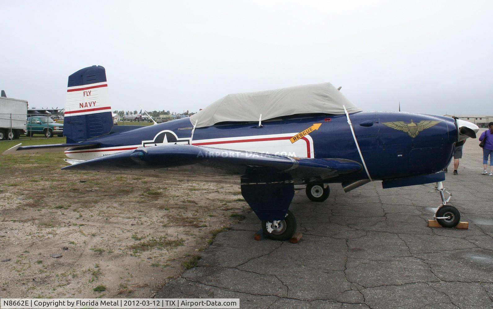 N8662E, 1955 Beech D-45 Mentor C/N BG-33, T-34 Mentor