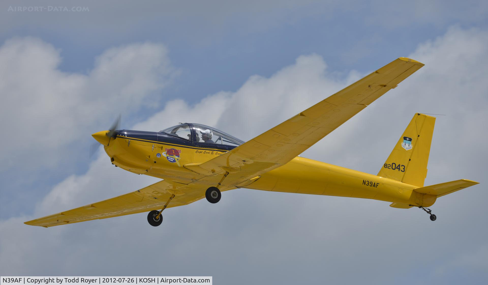 N39AF, 1983 Schweizer SGM 2-37 C/N 9, Airventure 2012