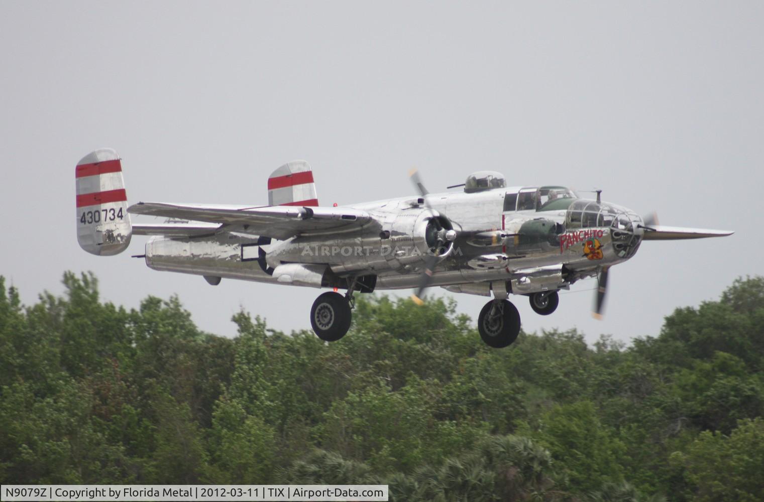 N9079Z, 1944 North American TB-25N Mitchell C/N 108-34009, Panchito