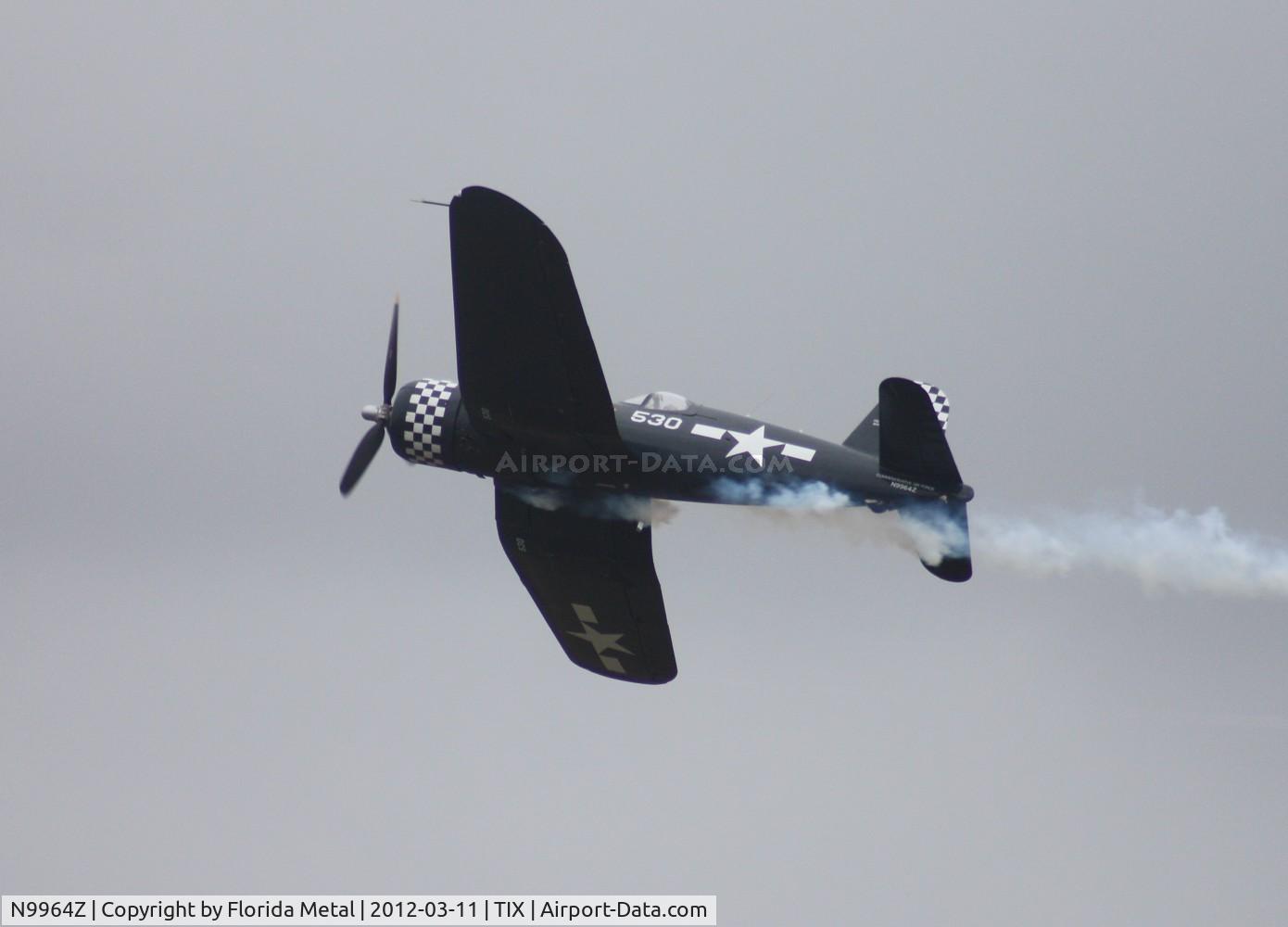 N9964Z, 1943 Goodyear FG-1D Corsair C/N 3729, FG1D Corsair
