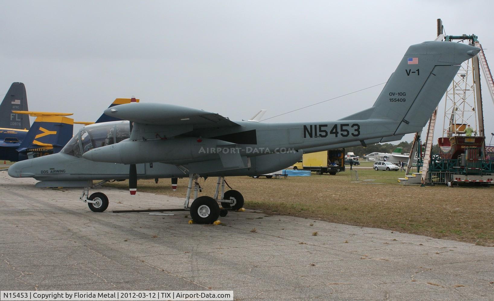N15453, North American Rockwell OV-10D Bronco C/N 305-20, OV-10D Bronco