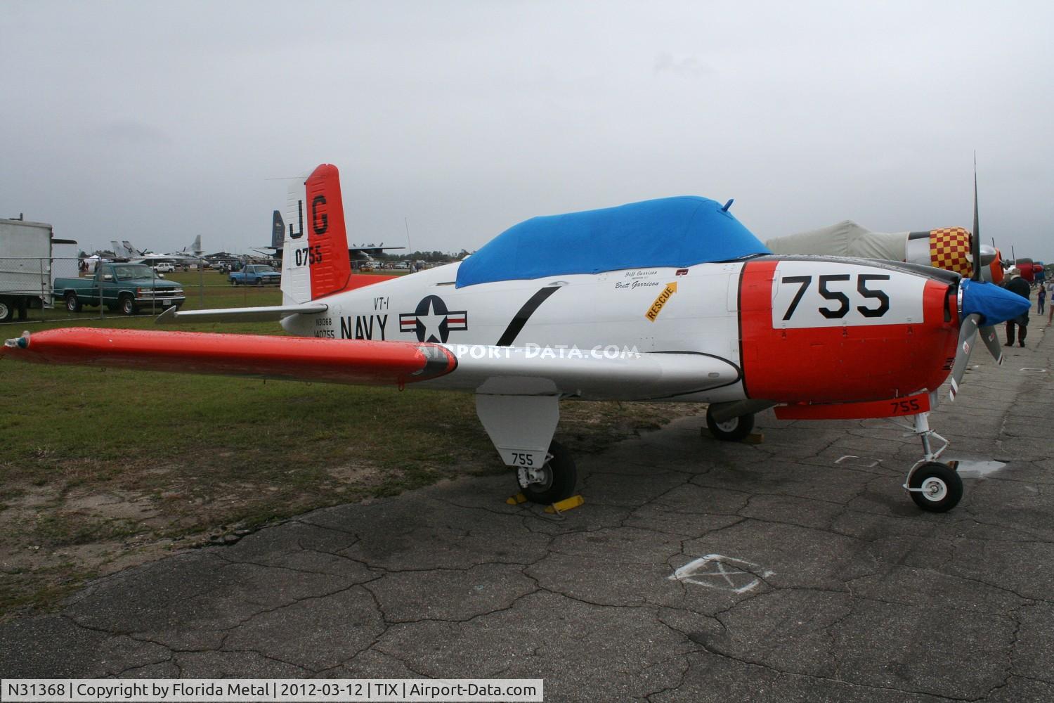N31368, 1955 Beech T-34B Mentor C/N 140755, T-34B Mentor