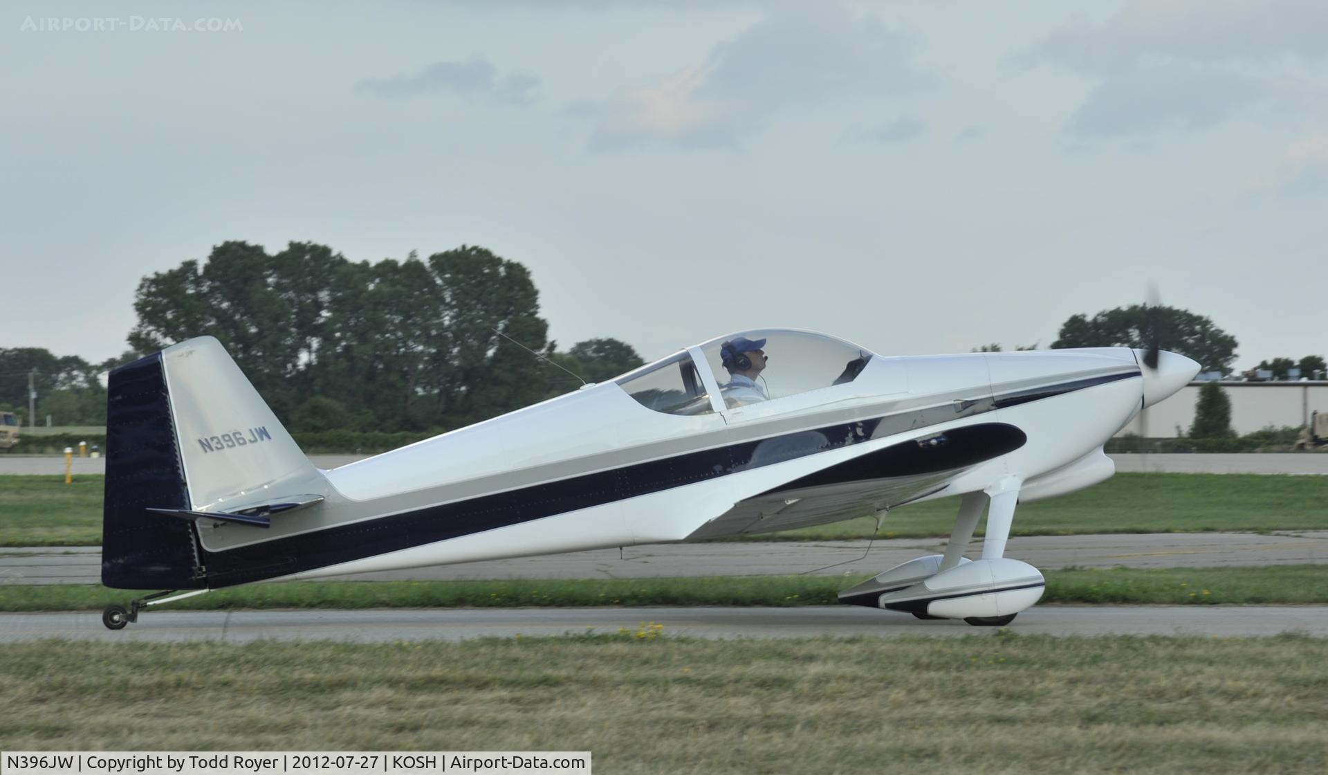N396JW, 2000 Vans RV-6 C/N 24501, Airventure 2012