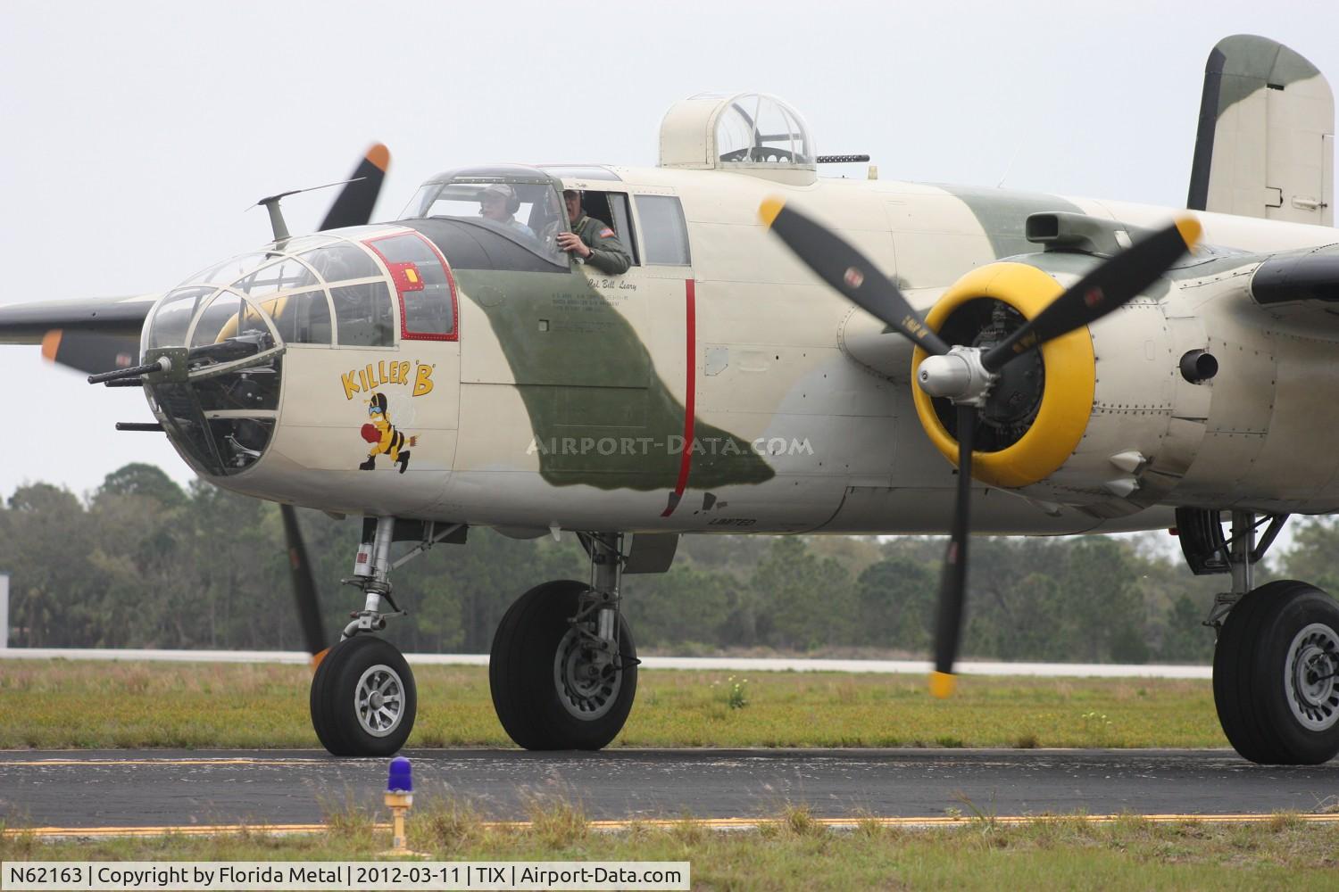 N62163, 1944 North American B-25J Mitchell Mitchell C/N 108-47451, B-25 Killer B
