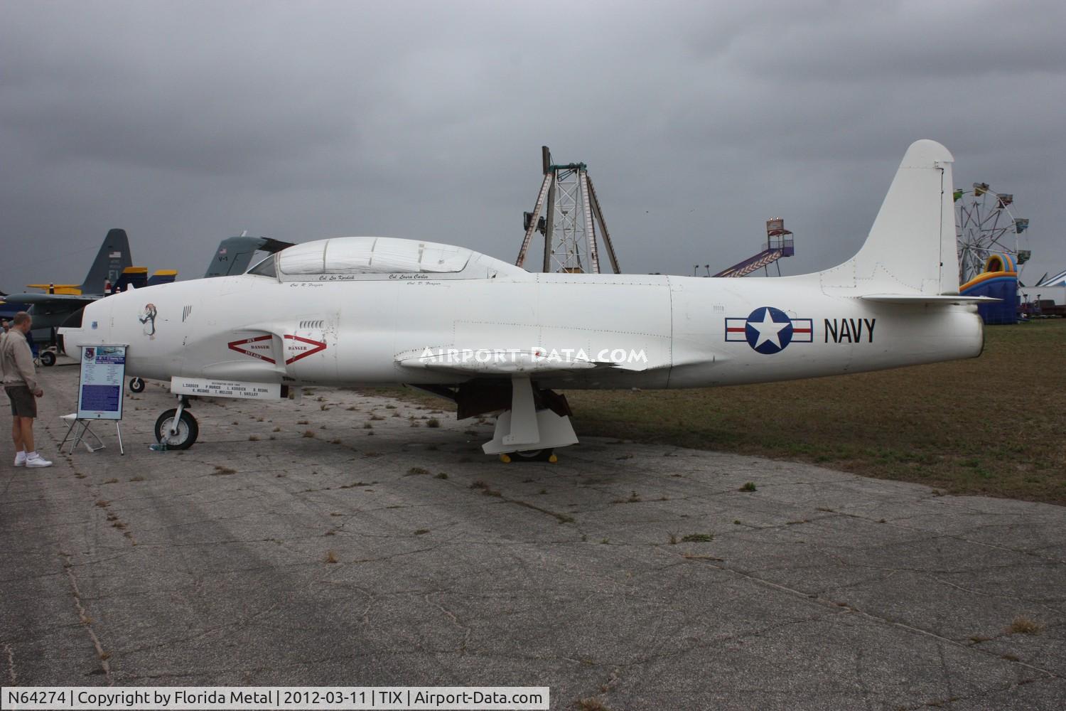 N64274, 1957 Lockheed T-33A Shooting Star C/N 57-0569 (580-1219), T-33 Shooting Star