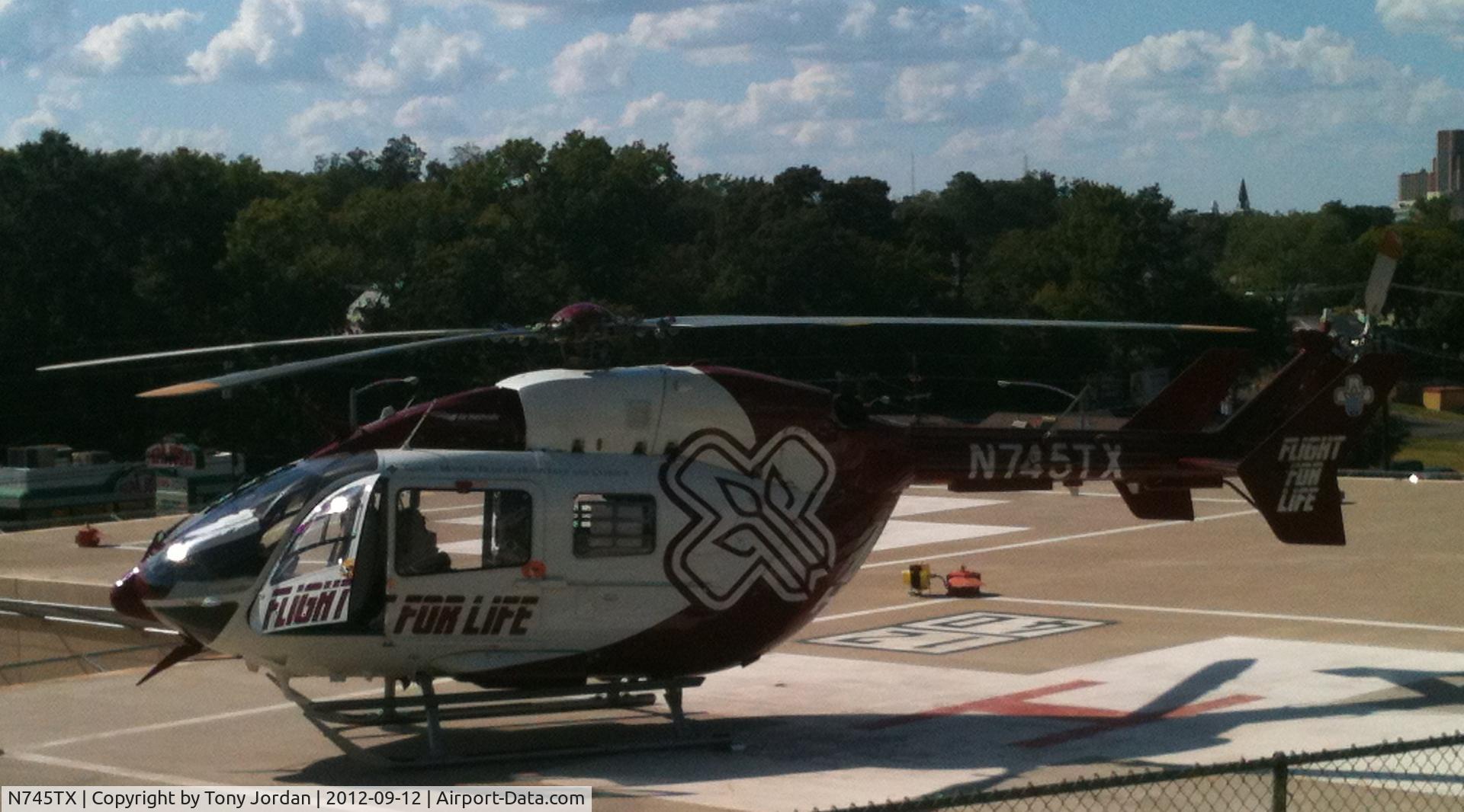 N745TX, Eurocopter-Kawasaki EC-145 (BK-117C-2) C/N 9295, Flight For Life Trinty Mother Frances Hospital -Tyler, TX
