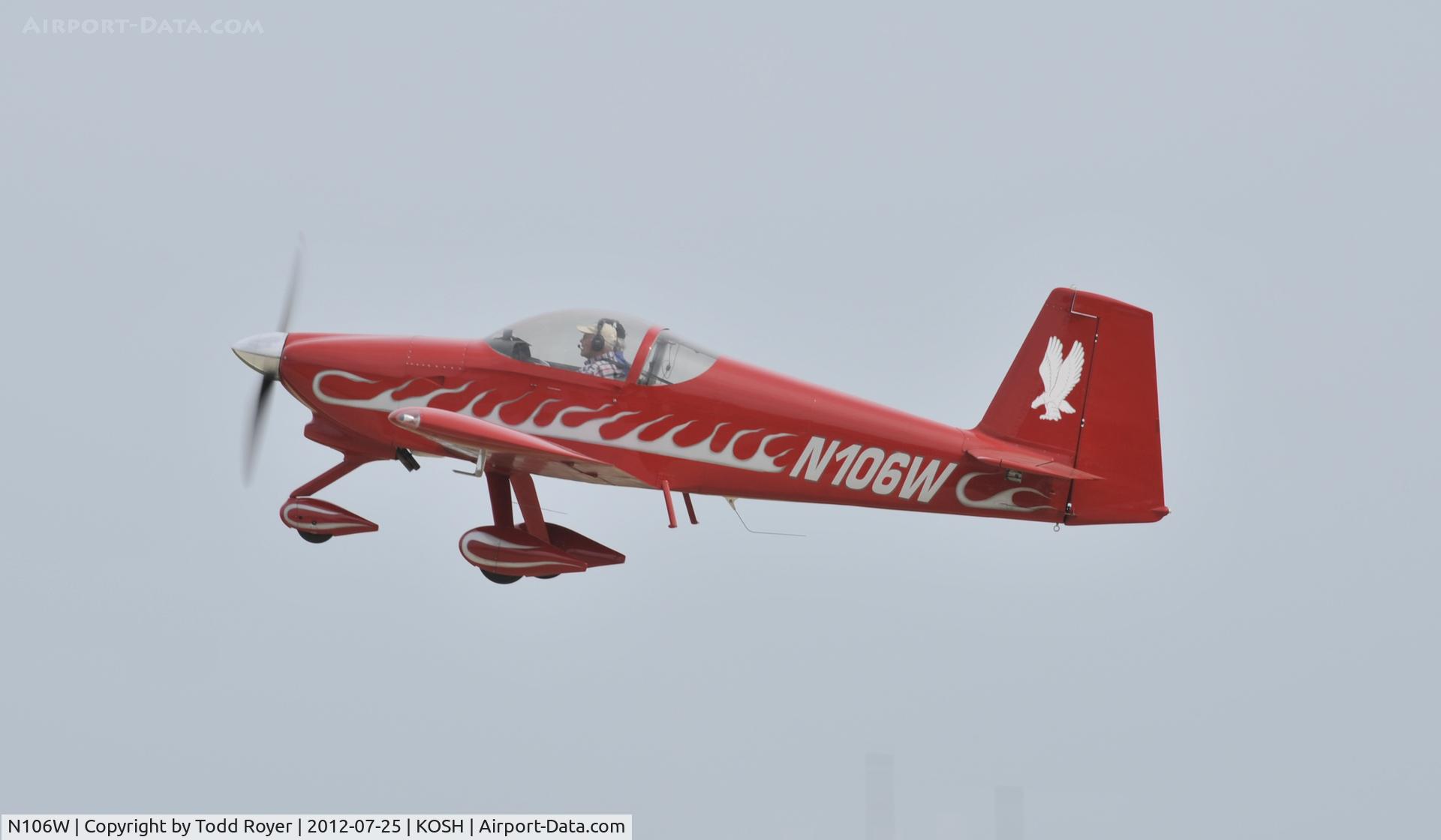 N106W, 2007 Vans RV-7A C/N 70354, Airventure 2012