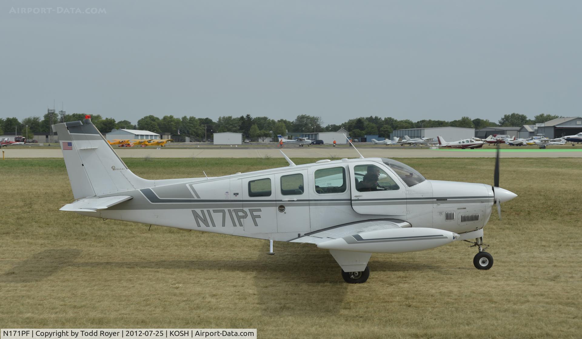 N171PF, 1980 Beech A36TC Bonanza 36 C/N EA-164, Airventure 2012