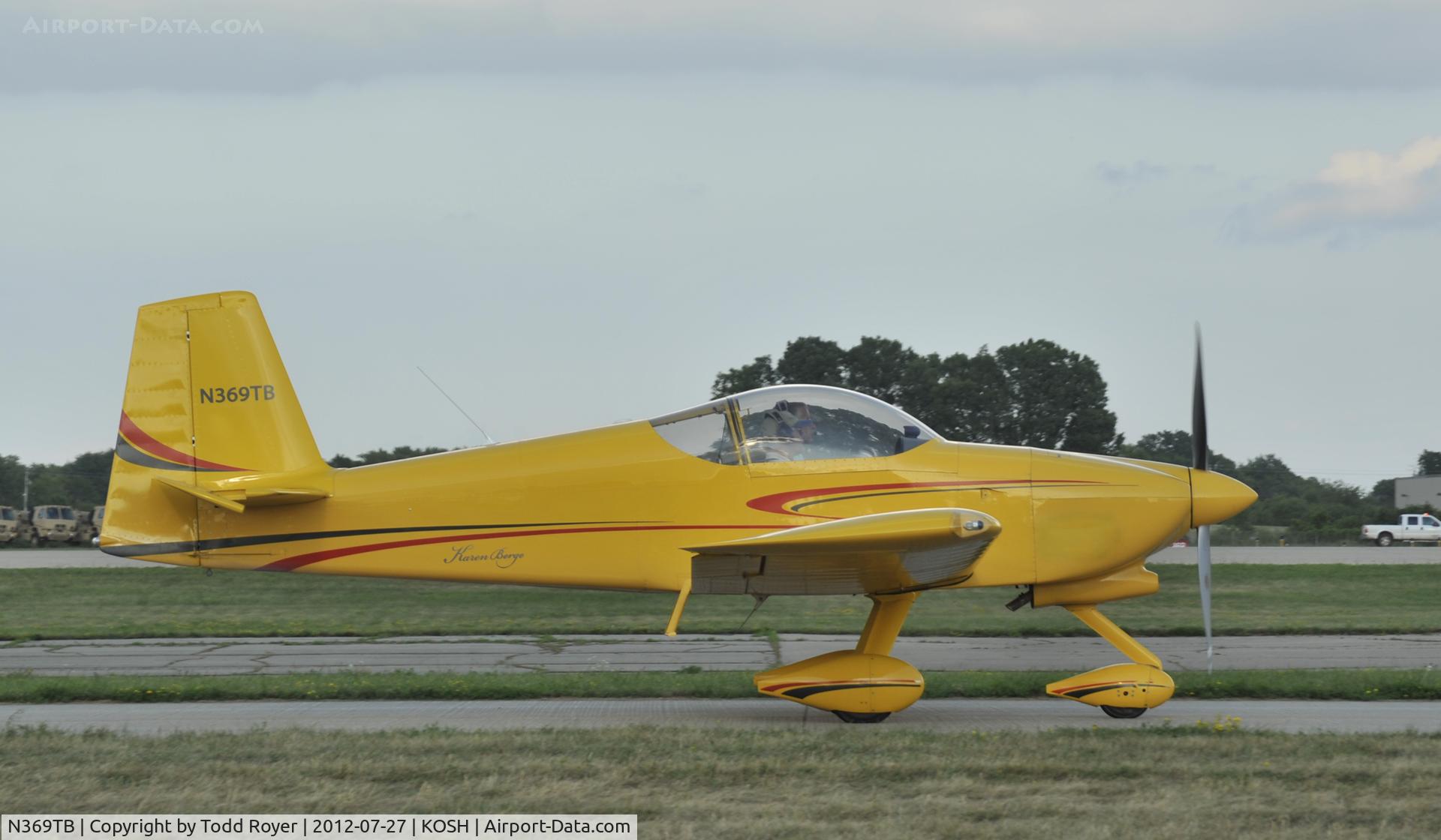 N369TB, 2003 Vans RV-7A C/N 70181, Airventure 2012