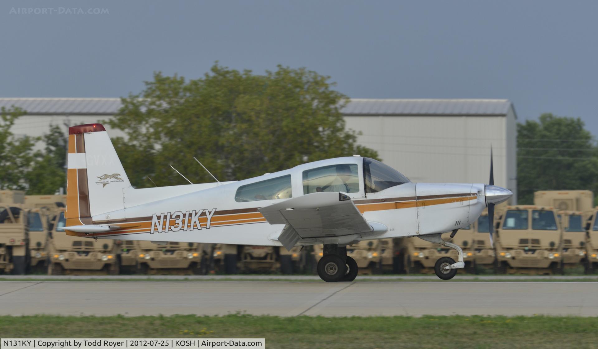 N131KY, 1979 Gulfstream American Corp AA-5A C/N AA5A0828, Airventure 2012