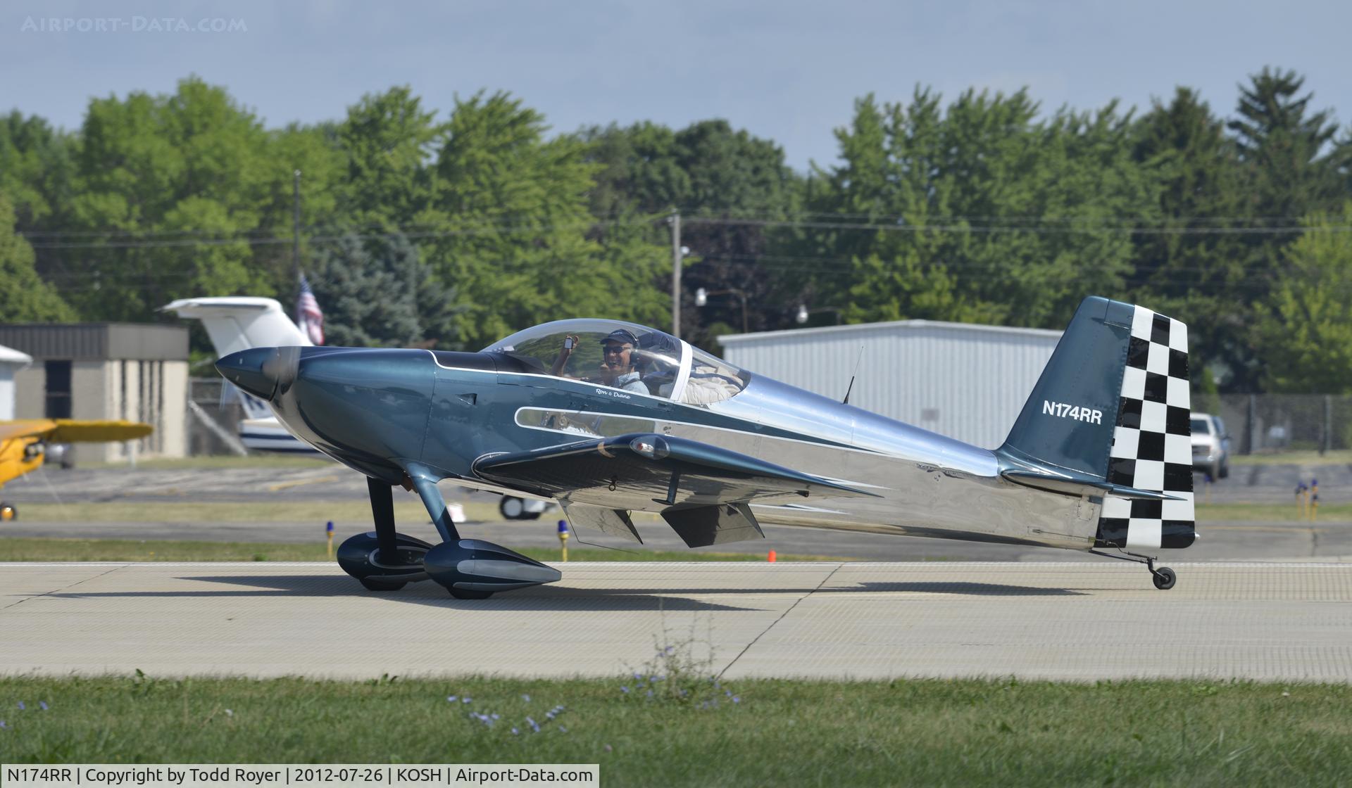 N174RR, 2007 Vans RV-7 C/N 70754, Airventure 2012