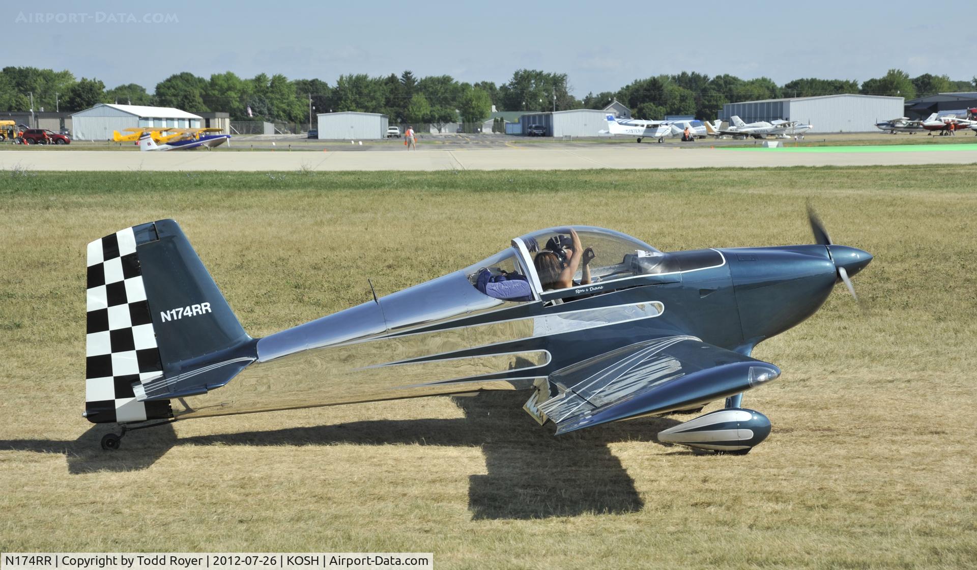 N174RR, 2007 Vans RV-7 C/N 70754, Airventure 2012