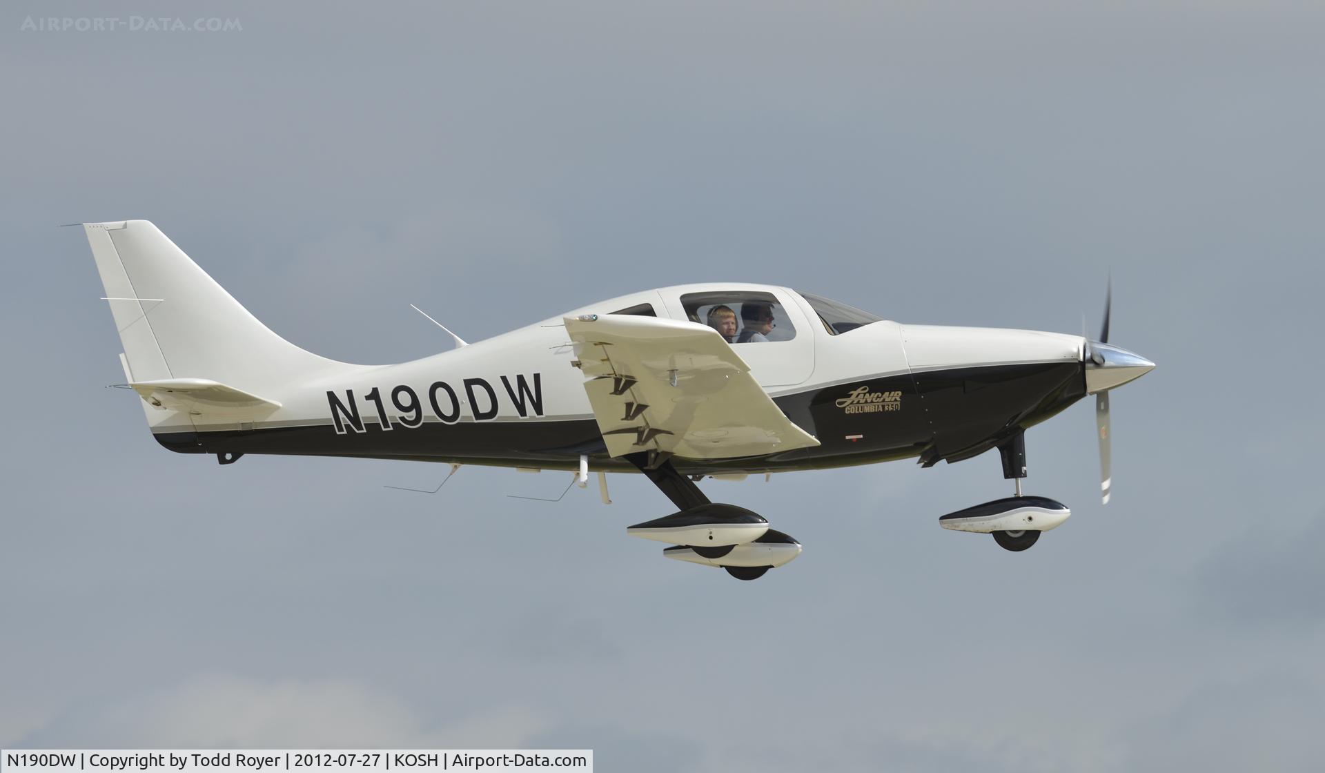 N190DW, 2003 Lancair LC42-550FG C/N 42002, Airventure 2012