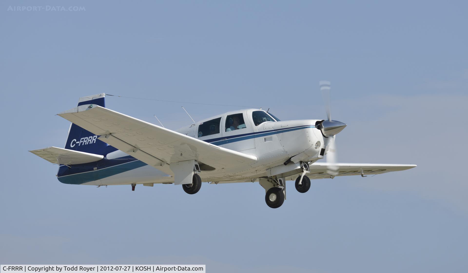 C-FRRR, 1964 Mooney M20C Ranger C/N 2876, Airventure 2012