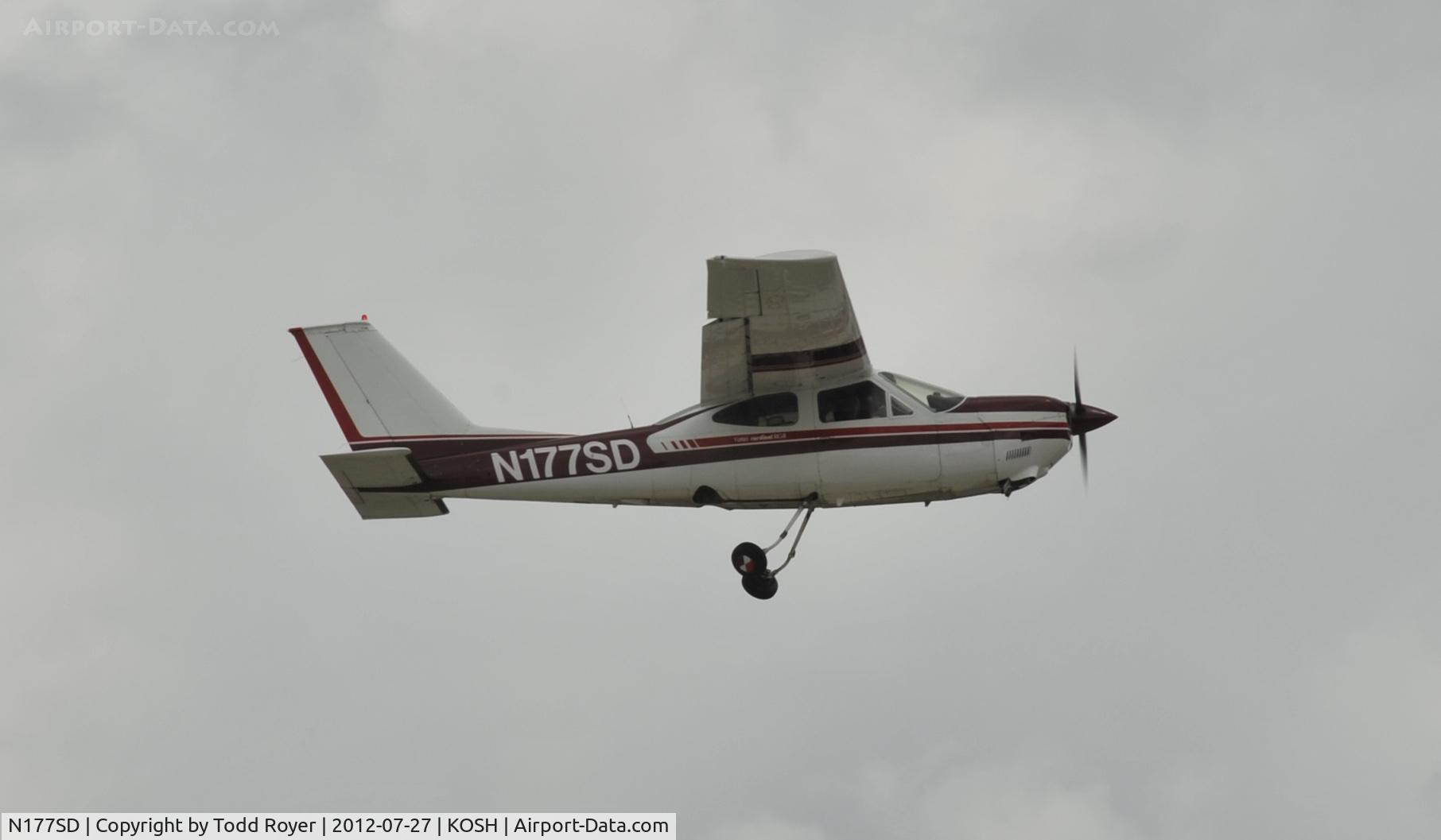 N177SD, 1976 Cessna 177RG Cardinal C/N 177RG0997, Airventure 2012