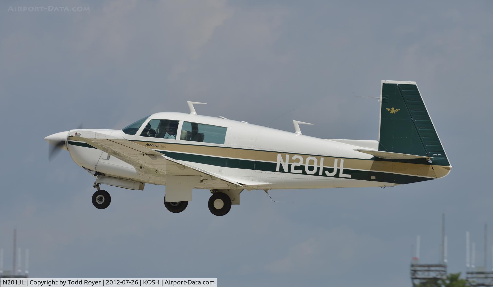 N201JL, 1976 Mooney M20J 201 C/N 24-0035, Airventure 2012