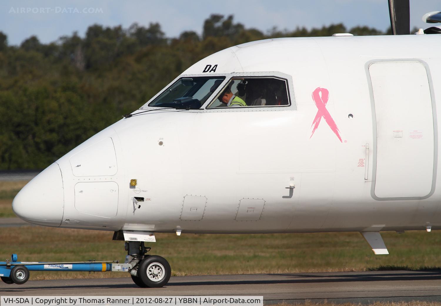 VH-SDA, 1997 De Havilland Canada DHC-8-202 Dash 8 C/N 482, QantasLink DHC-8