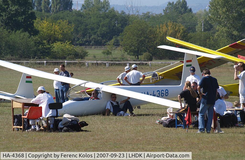 HA-4368, 1977 PZL-Bielsko SZD-30 Pirat C/N S-08.21, Dunakeszi
