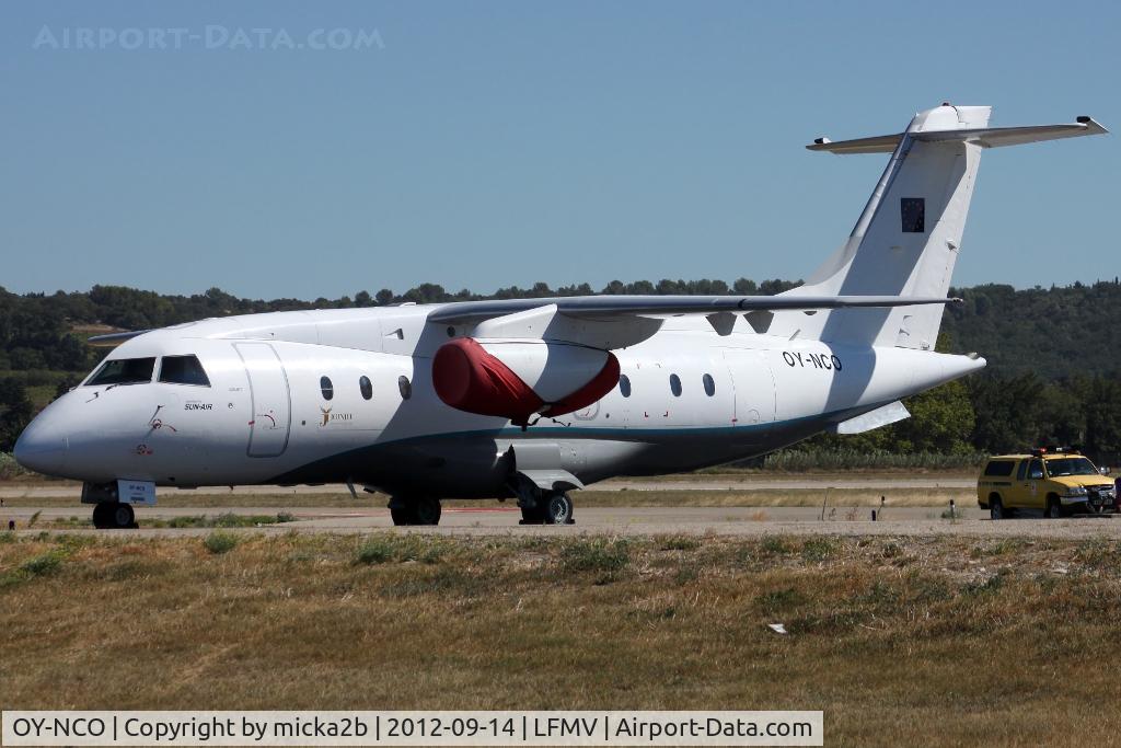 OY-NCO, 2002 Dornier 328-310 C/N 3210, Parked