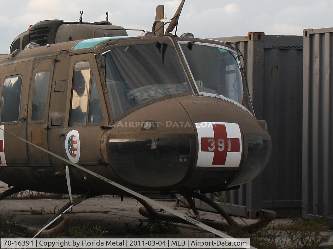 70-16391, 1970 Bell UH-1V Iroquois C/N 16391, UH-1H in storage