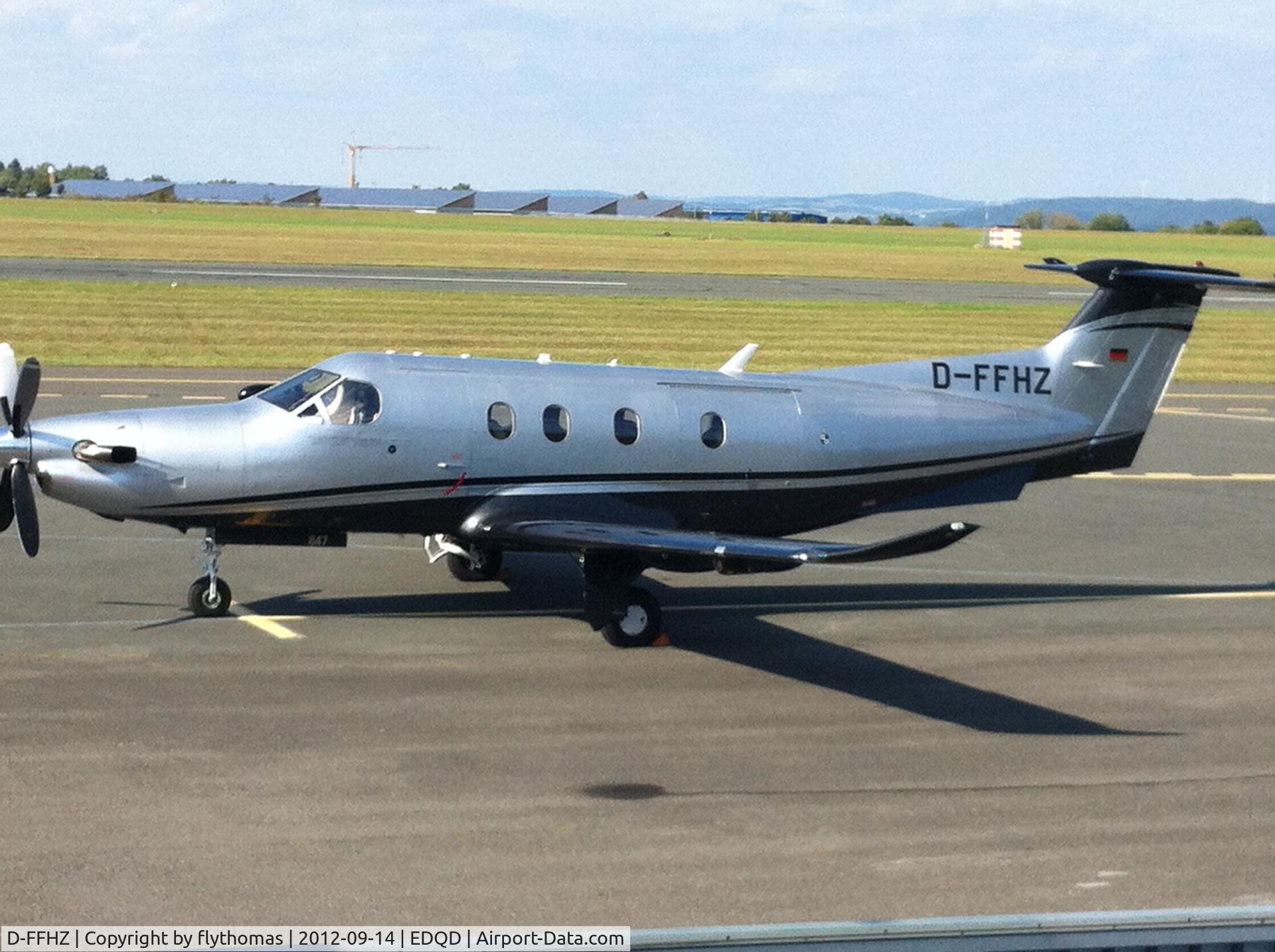 D-FFHZ, 2007 Pilatus PC-12/47 C/N 847, D-FFHZ Bayreuth Airport