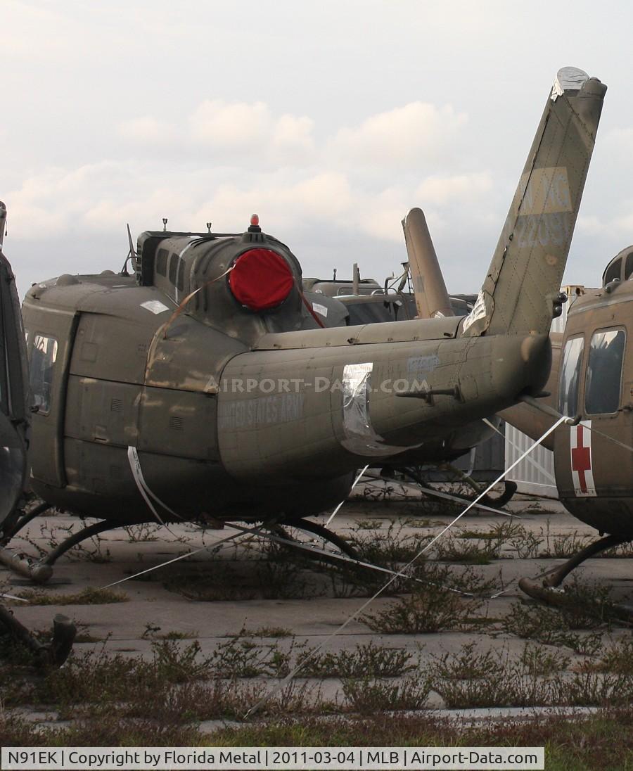 N91EK, 1973 Bell UH-1V Iroquois C/N 13574, UH-1H Huey in storage