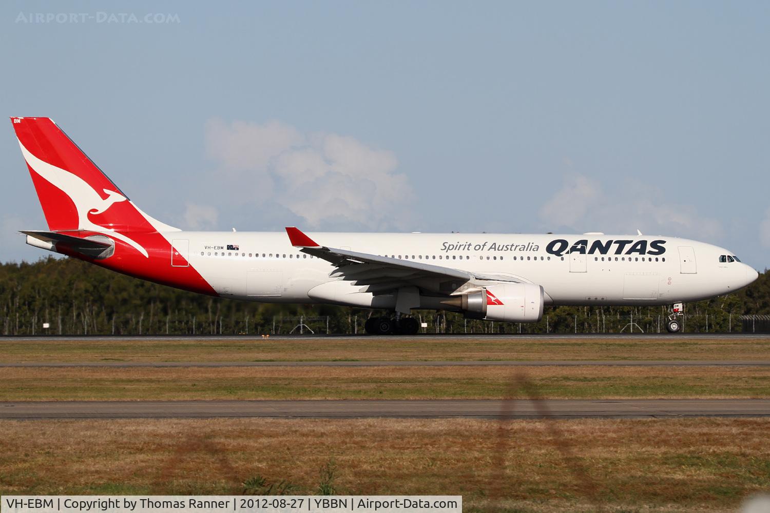 VH-EBM, 2009 Airbus A330-202 C/N 1061, Qantas Airbus A330