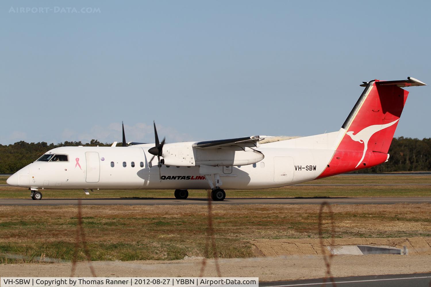 VH-SBW, 2004 De Havilland Canada DHC-8-315Q Dash 8 C/N 599, QantasLink DHC-8