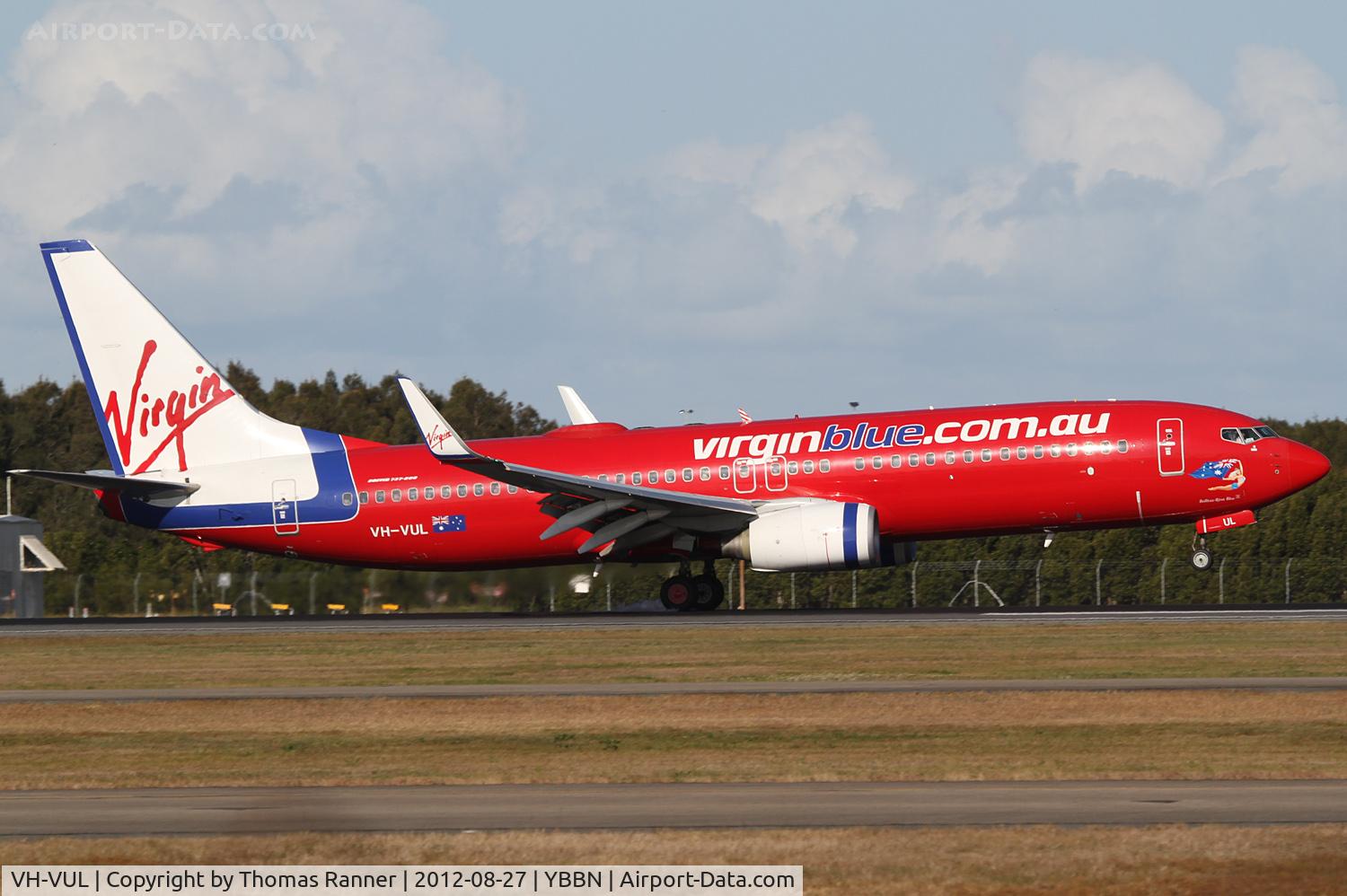 VH-VUL, 2007 Boeing 737-8FE C/N 36603/2356, Virgin Australia Boeing 737