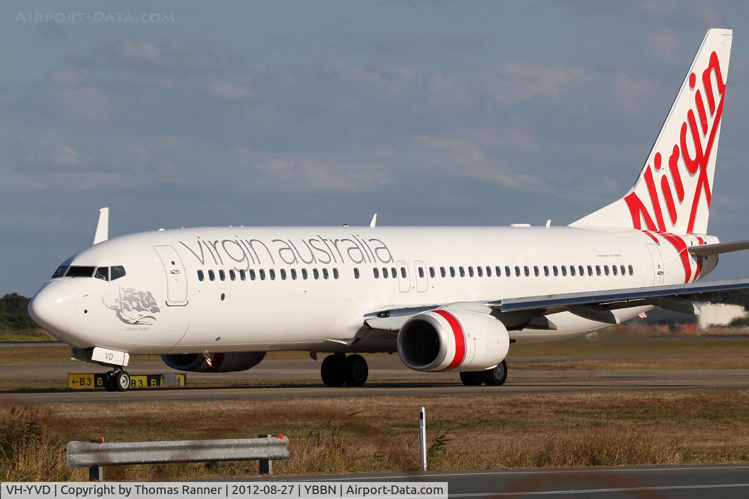 VH-YVD, 2011 Boeing 737-8FE C/N 40998, Virgin Australia Boeing 737
