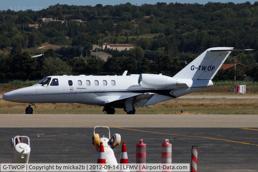 G-TWOP, 2008 Cessna 525A CitationJet CJ2+ C/N 525A-0397, Parked