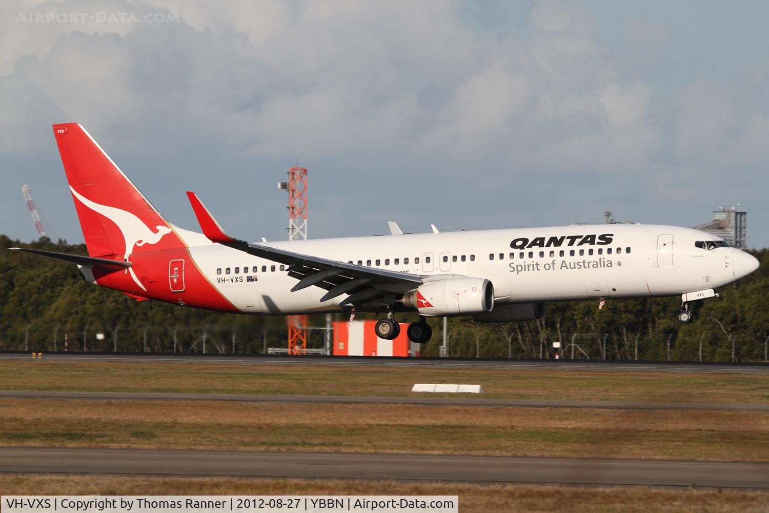 VH-VXS, 2003 Boeing 737-838 C/N 33725, Qantas Boeing 737