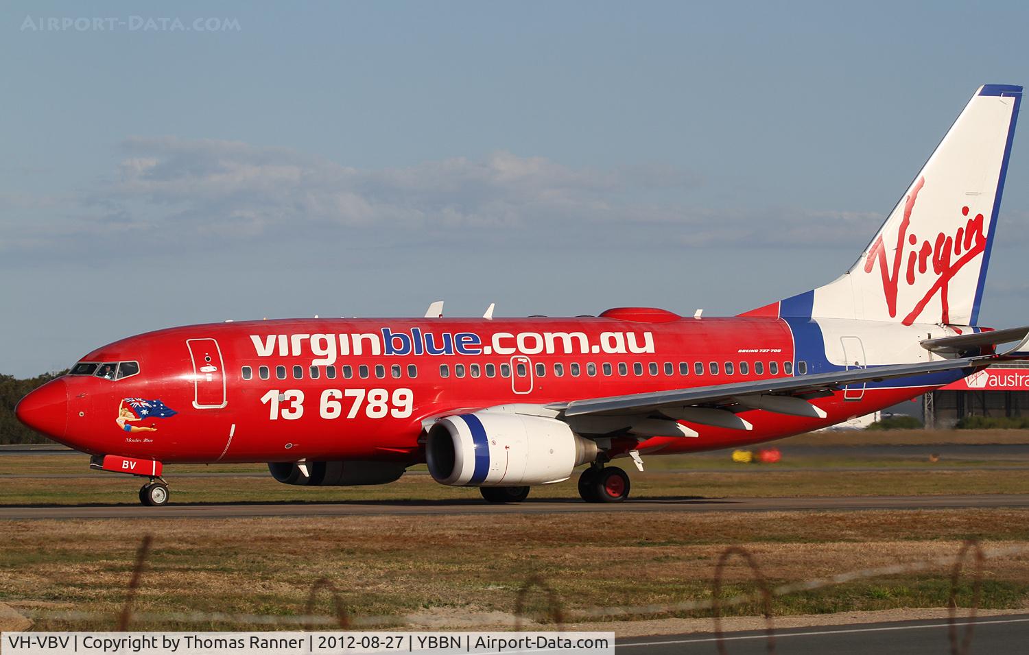 VH-VBV, 2003 Boeing 737-7BK C/N 33015, Virgin Australia Boeing 737