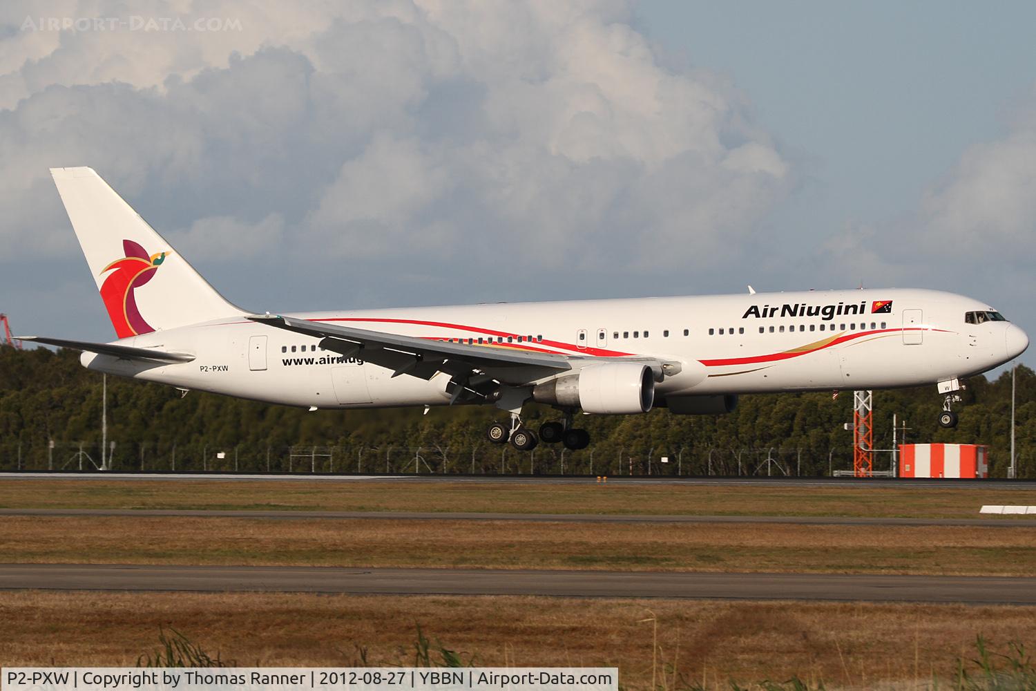 P2-PXW, 1991 Boeing 767-383/ER C/N 25365, Air Niugini Boeing 767