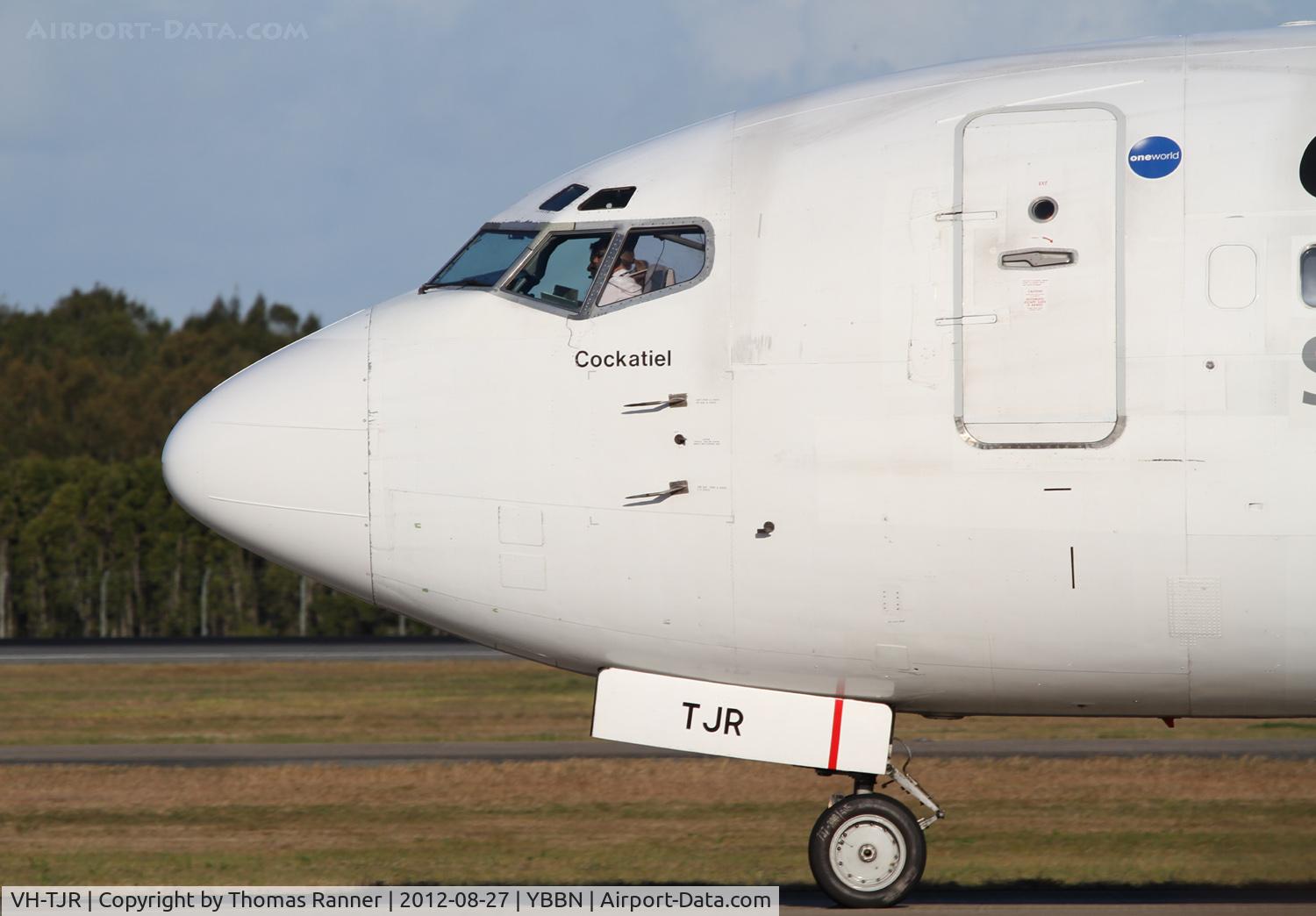 VH-TJR, 1992 Boeing 737-476 C/N 24443, Qantas Boeing 737