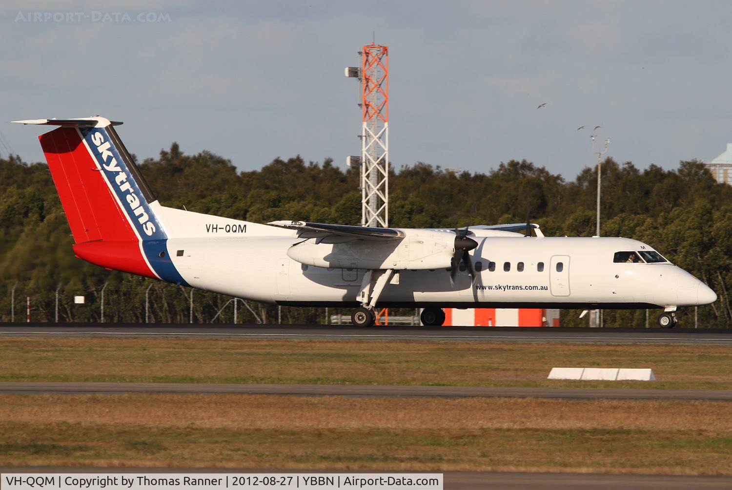 VH-QQM, 1991 De Havilland Canada DHC-8-311 Dash 8 C/N 286, Skytrans DHC-8