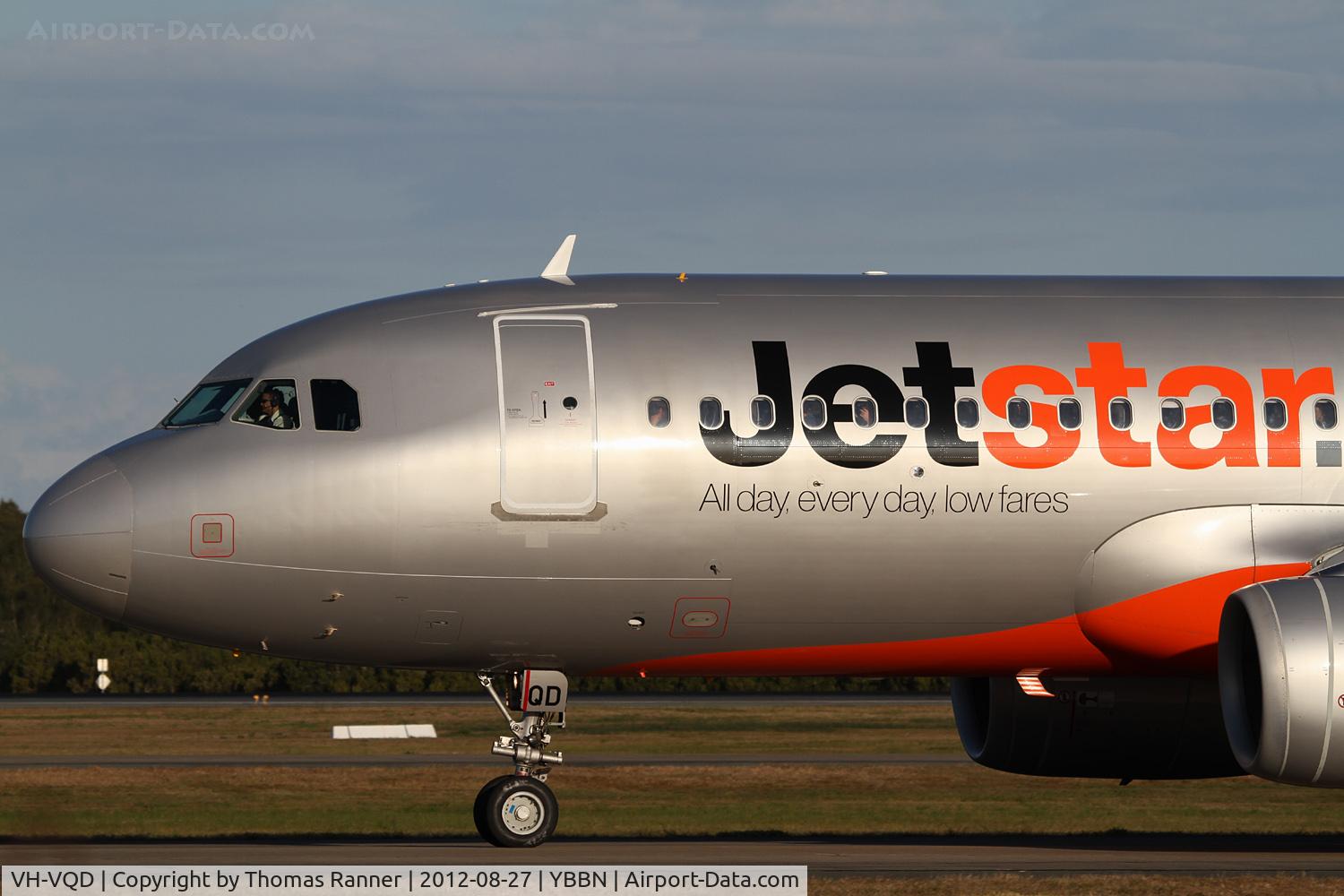 VH-VQD, 2008 Airbus A320-232 C/N 3547, Jetstar Airbus A320