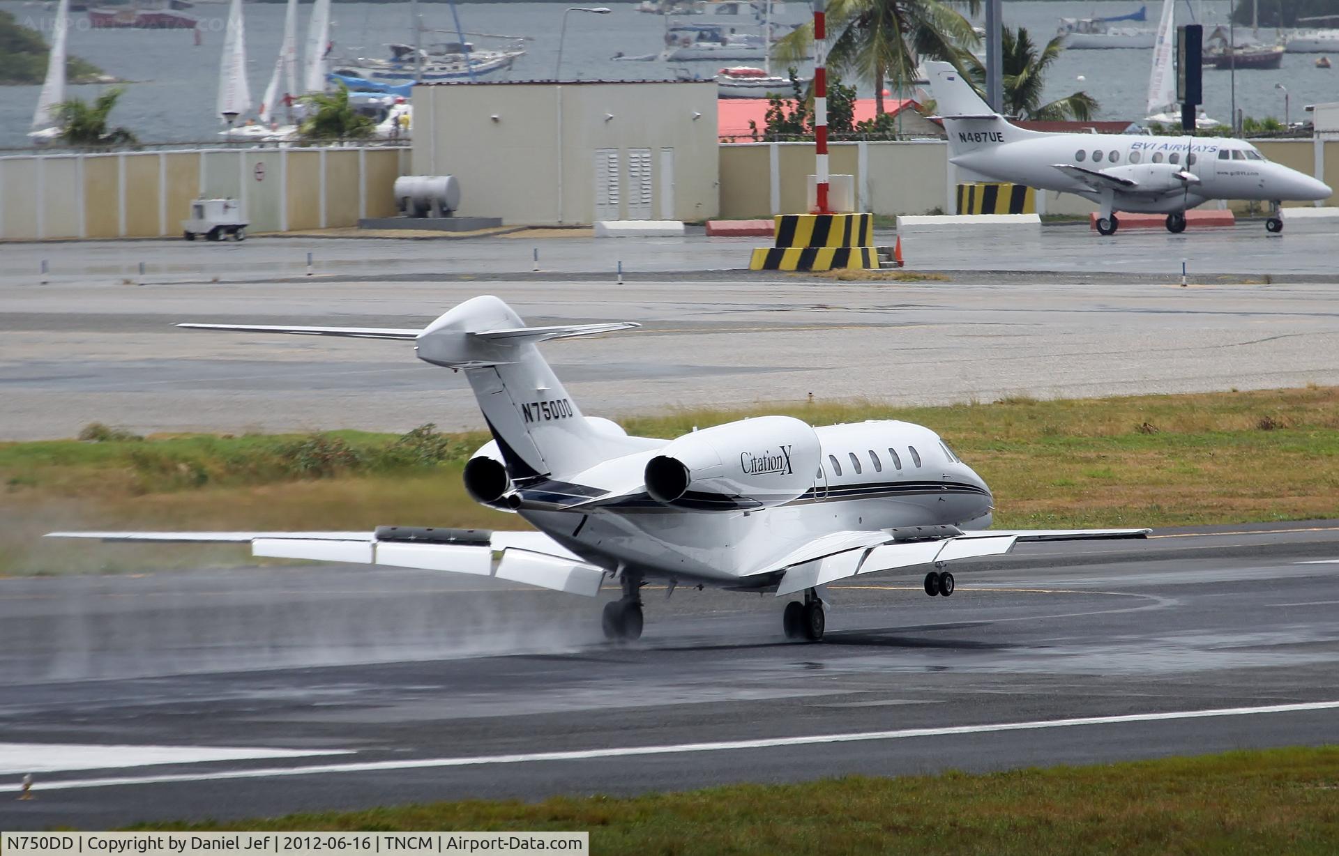 N750DD, 2002 Cessna 750 Citation X Citation X C/N 750-0185, N750DD