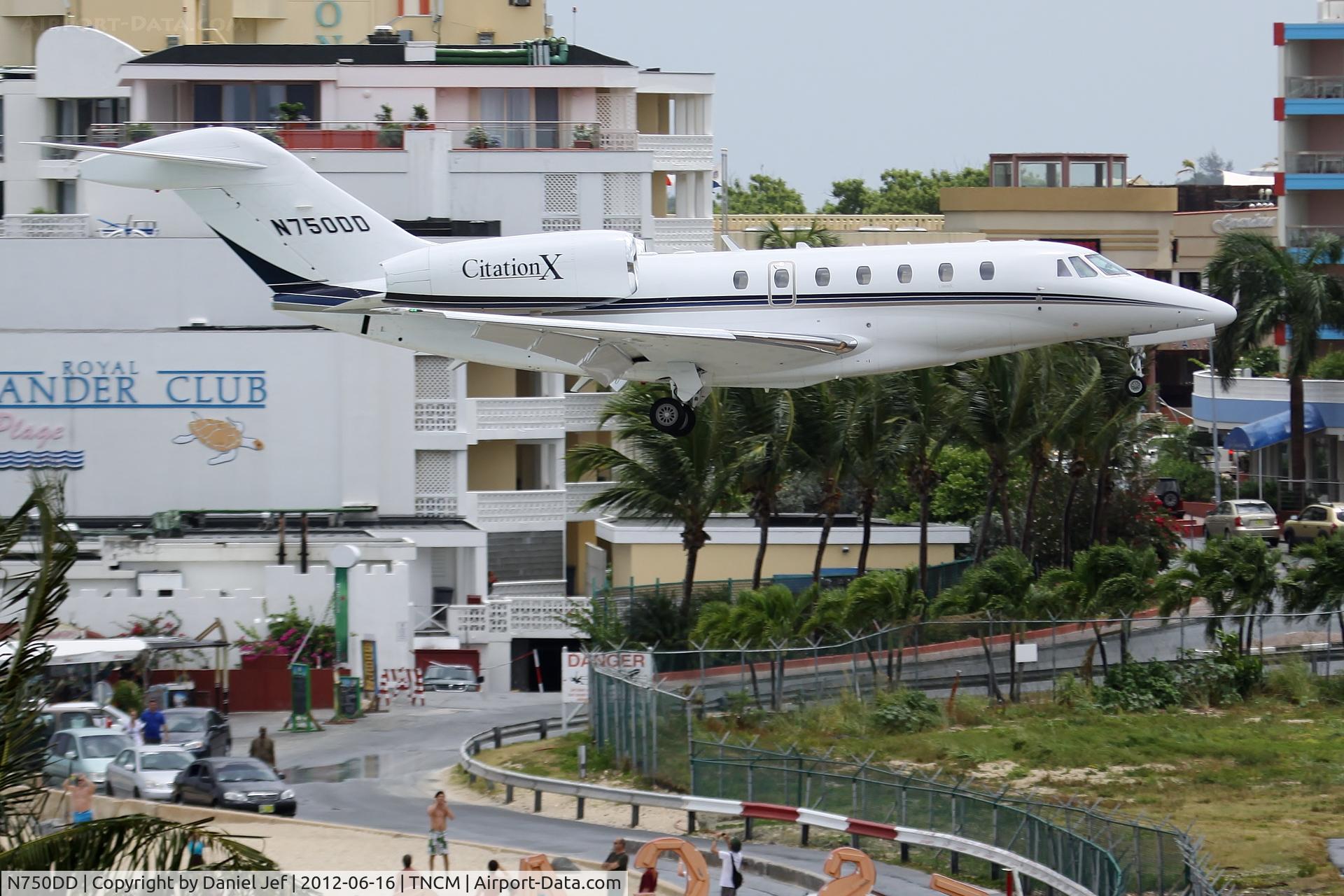 N750DD, 2002 Cessna 750 Citation X Citation X C/N 750-0185, N750DD