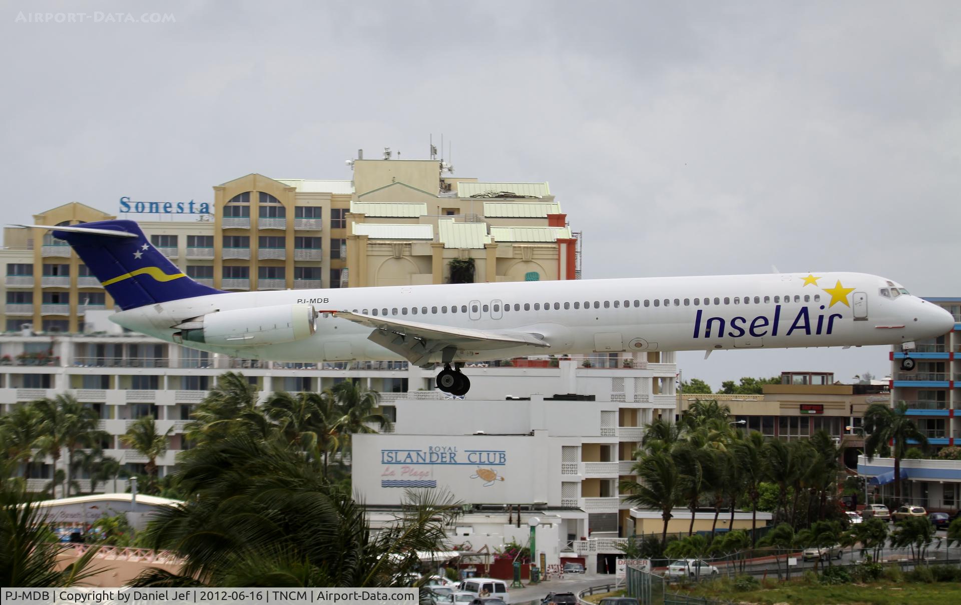PJ-MDB, 1983 McDonnell Douglas MD-82 (DC-9-82) C/N 48021, PJ-MDB
