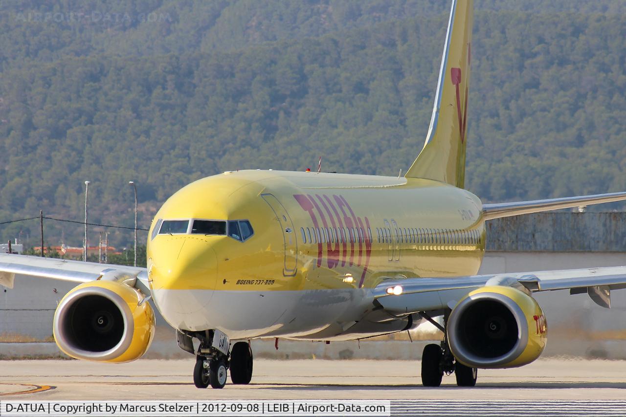 D-ATUA, 2010 Boeing 737-8K5 C/N 37245, Tuifly at IBZ