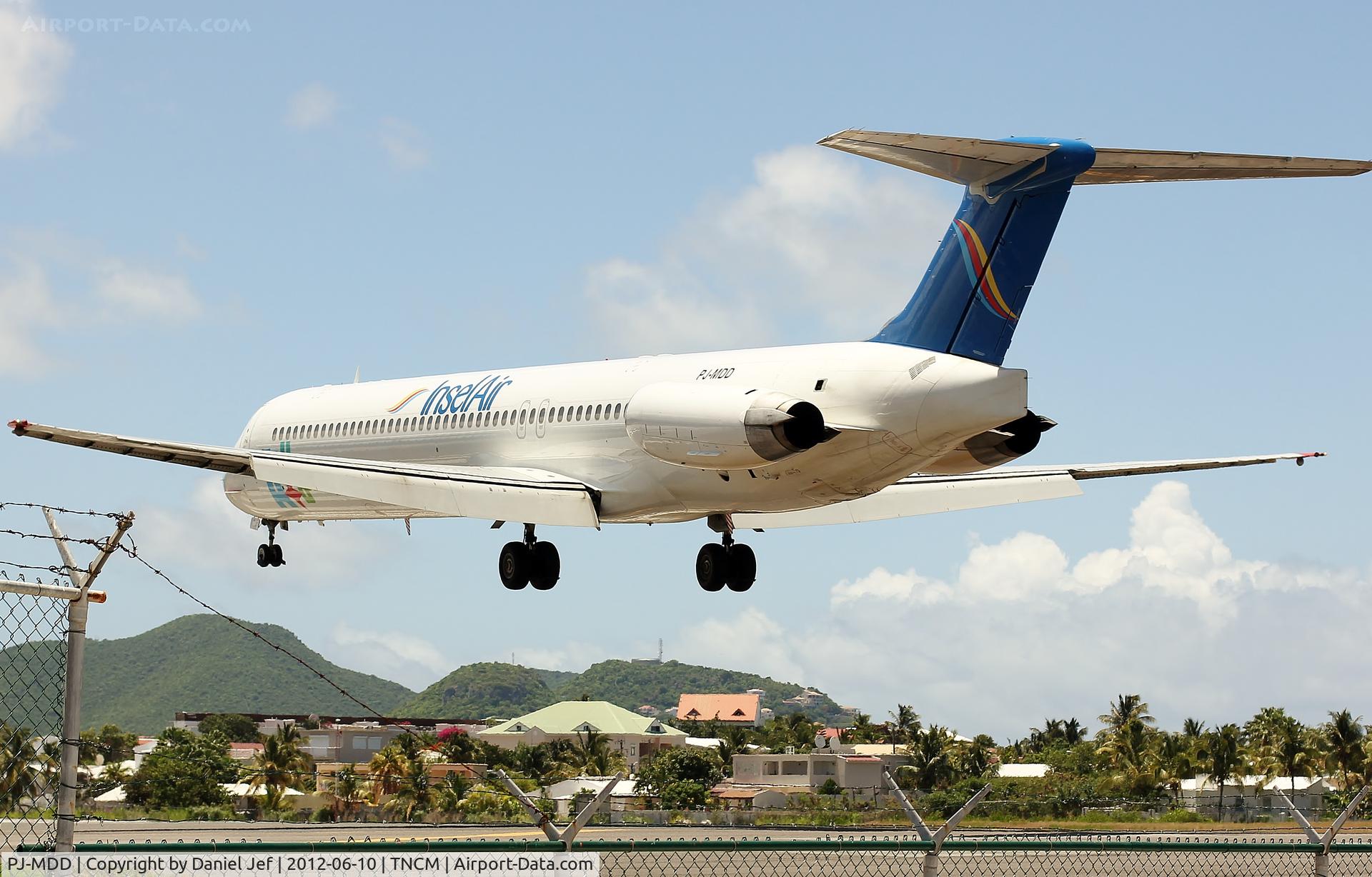 PJ-MDD, 1990 McDonnell Douglas MD-82 (DC-9-82) C/N 49972, PJ-MDD