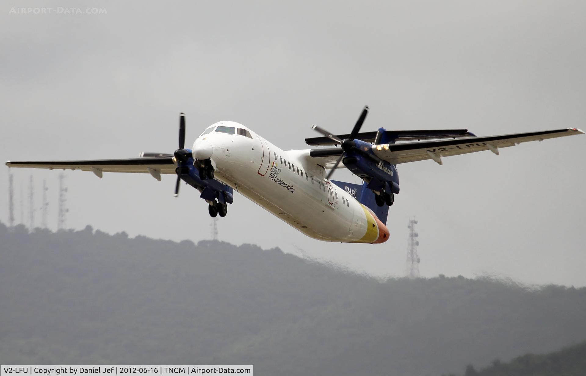 V2-LFU, 1990 De Havilland Canada DHC-8-311 Dash 8 C/N 250, V2-LFU